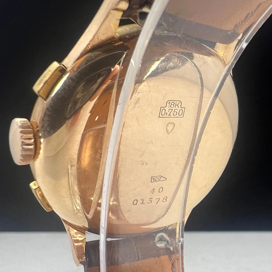 Orator Chronograph 18K gull c.1960
