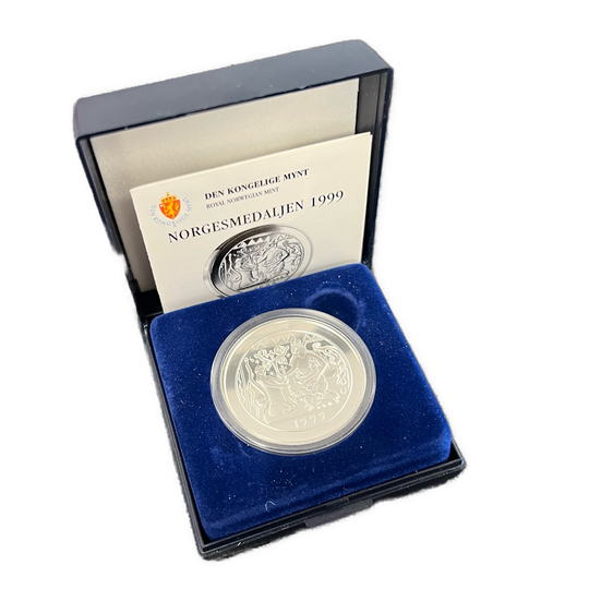 20.7g .925Ag (SPOT) Norgesmedaljen 1999