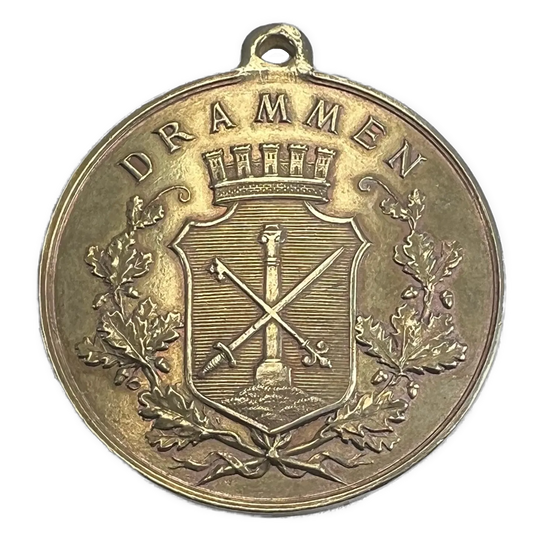 Drammens 100års jubileum 1911 medalje
