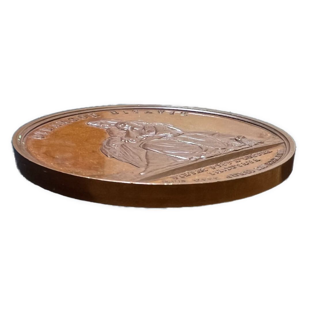 Dronning Josephina 50års jubileum 1873 bronsemedalje