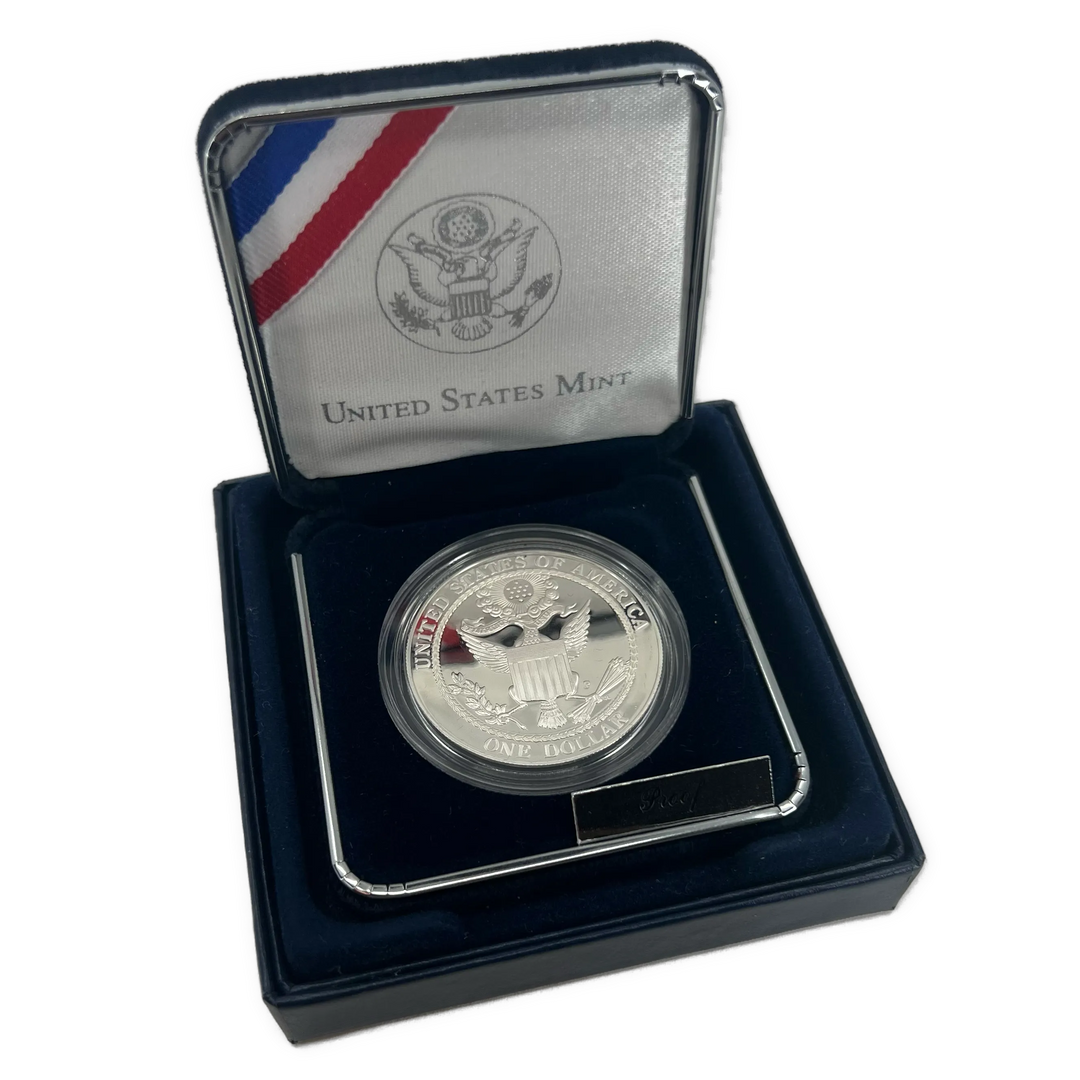 26.7g .900Ag (SPOT+2%) $1 2008 Bald Eagle Commemorative Coin Program