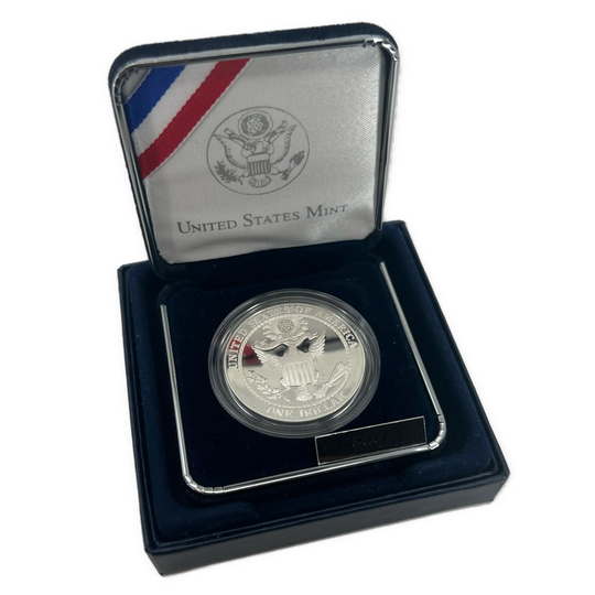 26.7g .900Ag (SPOT+2%) $1 2008 Bald Eagle Commemorative Coin Program