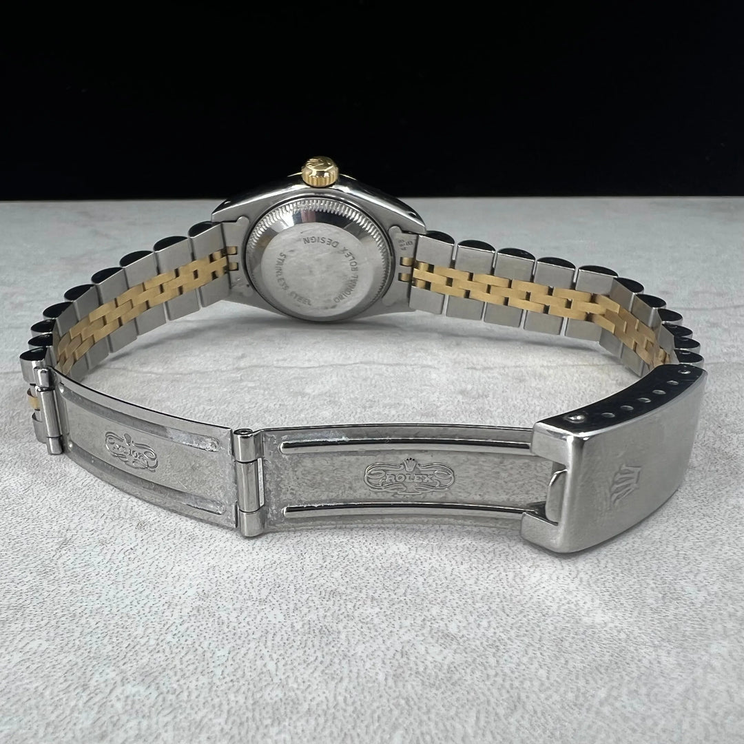 Rolex Lady-Datejust 1989 Diamanter/18K Ref: 69173