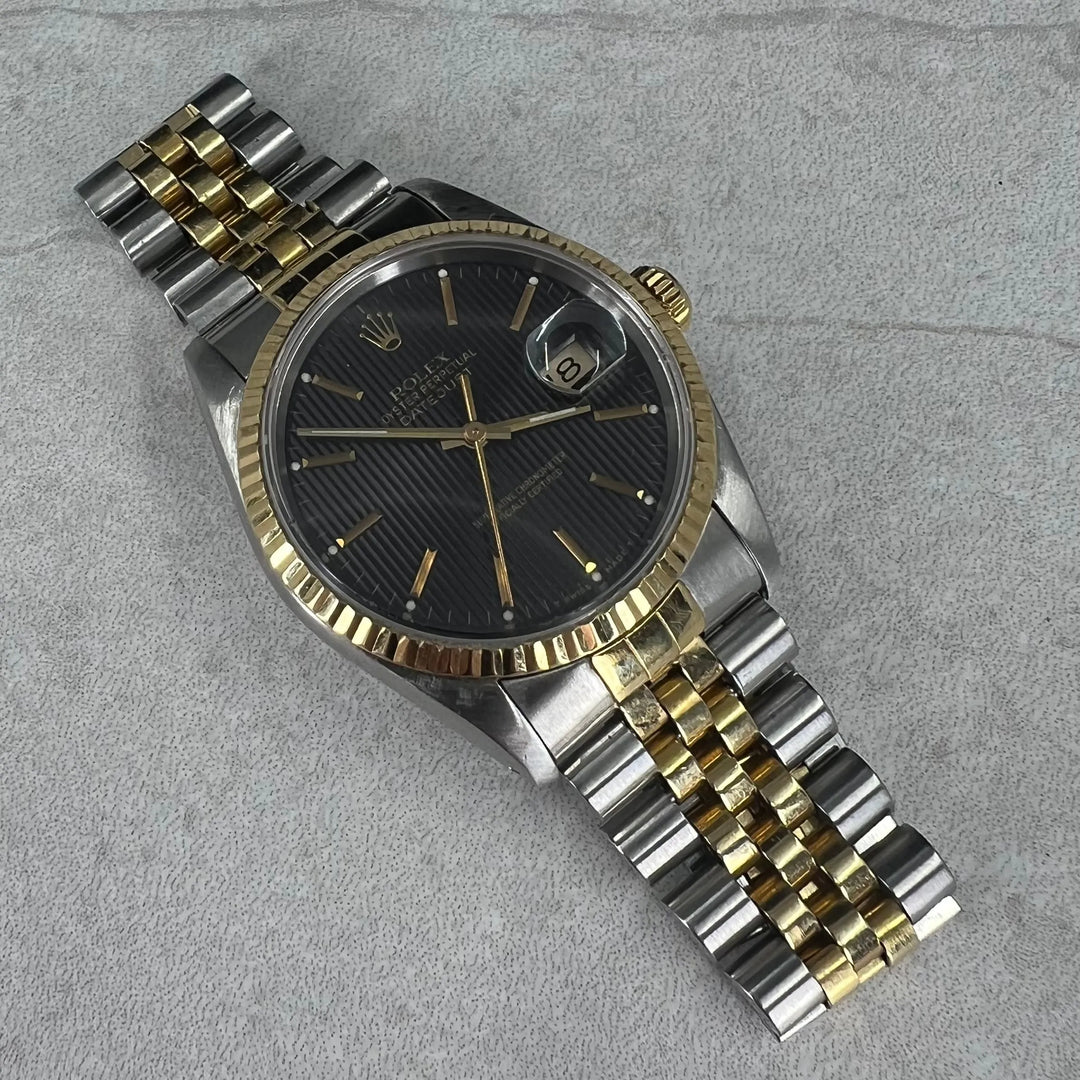 Rolex Datejust 36 1993 18K Gull/Stål Ref: 16233