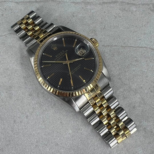 Rolex Datejust 36 1993 18K Gull/Stål Ref: 16233
