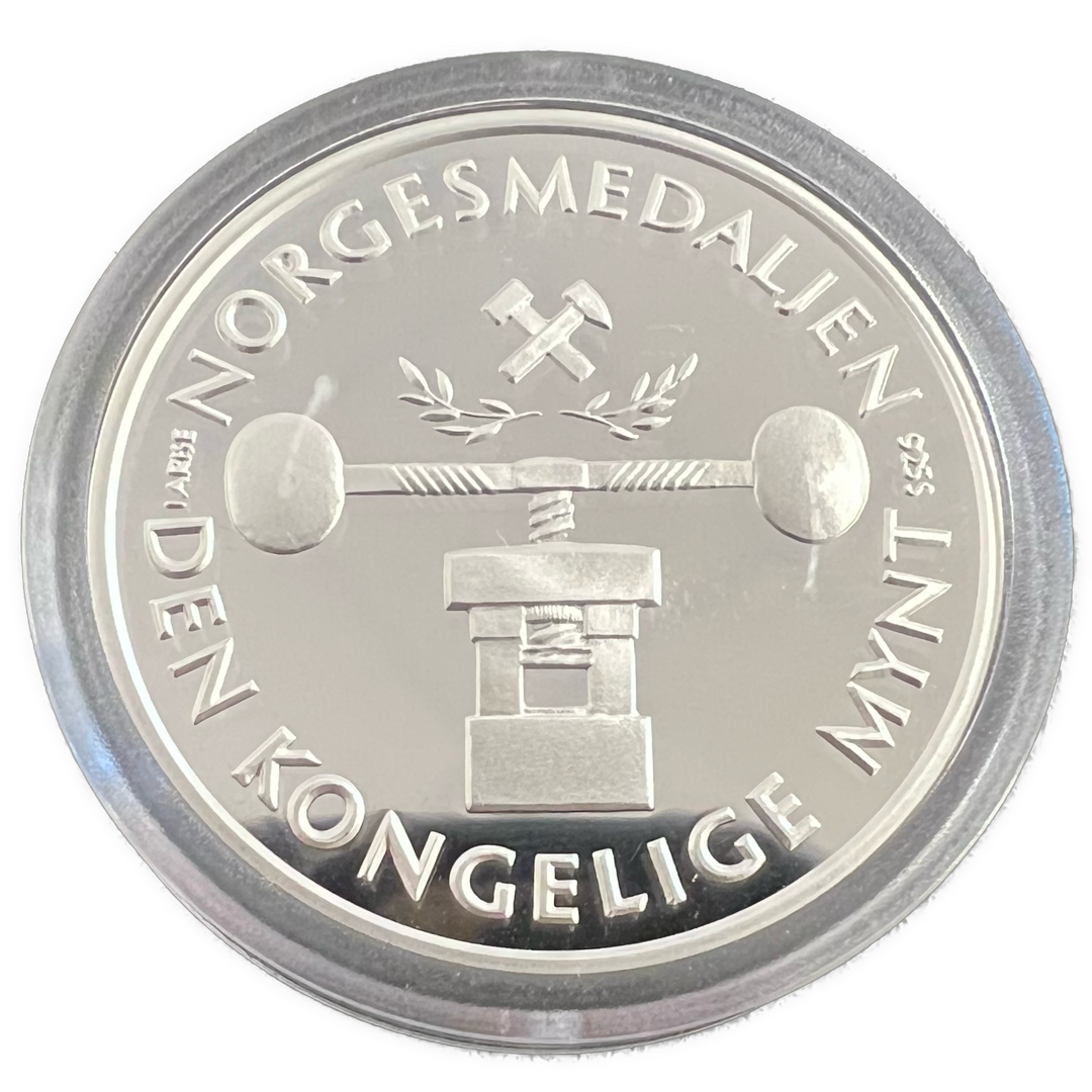 20.7g .925Ag (SPOT) Norgesmedaljen 1998