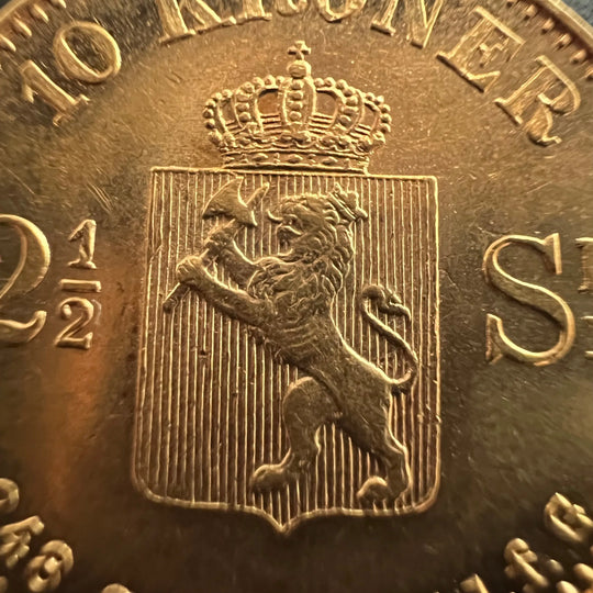 10KR / 2½ Speciedaler 1874 Kv.0/01