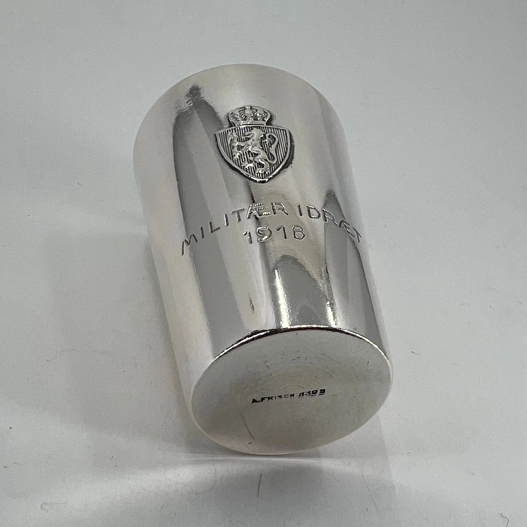 830s minipokal fra 1918 «Militær Idræt»