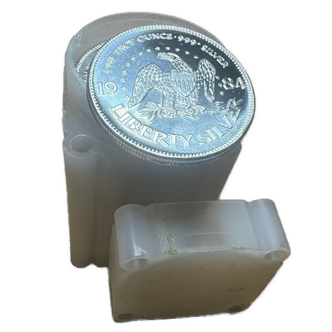 20oz .999Ag i tube 1984 Liberty Silver USA