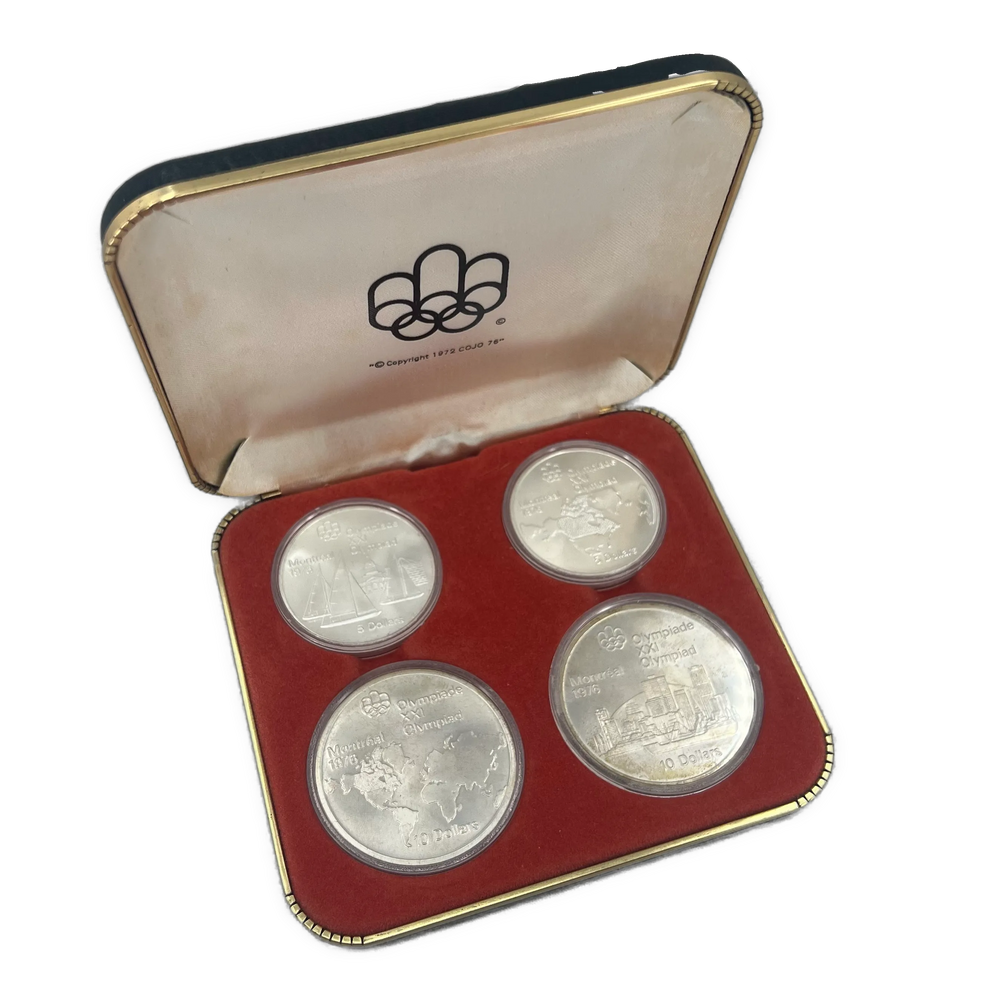 142g .925Ag (SPOT) Olympic Coins Series 1 Montrèal 1976