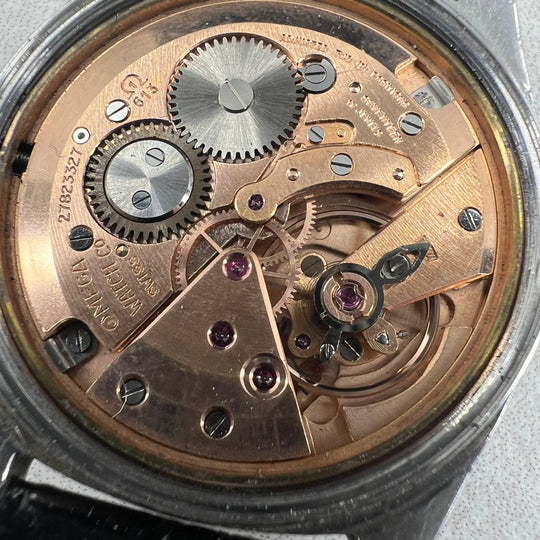 Omega Genève 1968 Ref: 136.041 Black Dial Red Hand