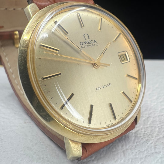 Omega DeVille Automatic 14K gold 1968