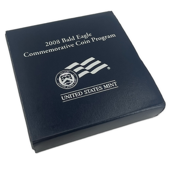 26.7g .900Ag (SPOT+2%) $1 2008 Bald Eagle Commemorative Coin Program