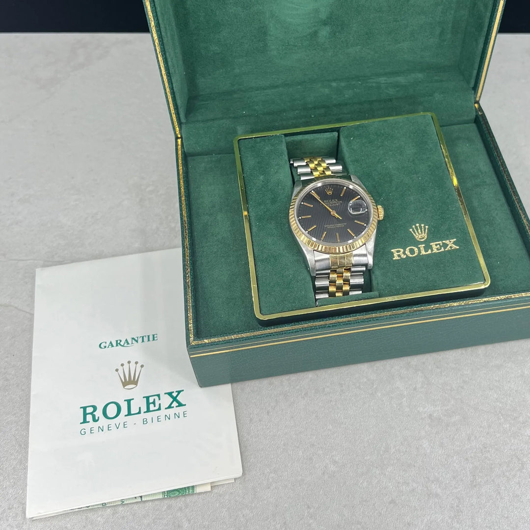 Rolex Datejust 36 1993 18K Gull/Stål Ref: 16233