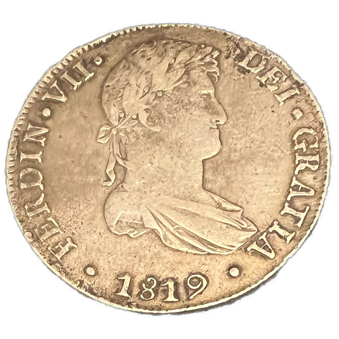 8 Reales 1819 Peru/Lima Kv.1+