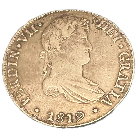 8 Reales 1819 Peru/Lima Kv.1+