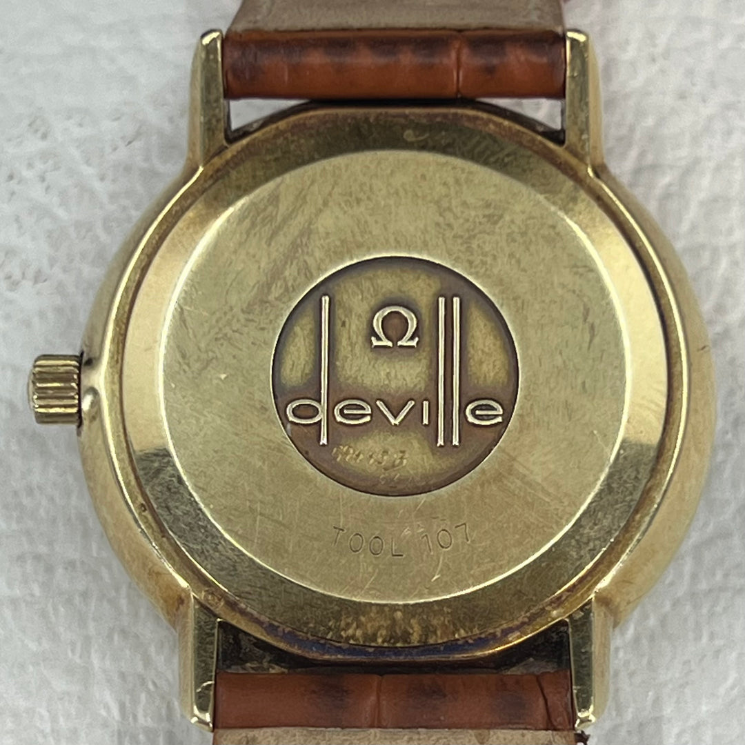 Omega DeVille Automatic 14K gold 1968