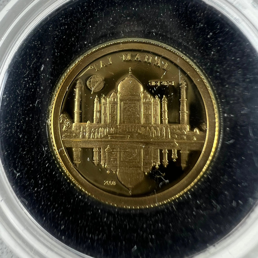 7g .999Au (Spot+2%) 7 Wonders of the World 7x1g 1000 Terper Mongolia 2008