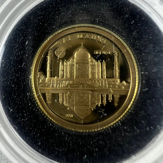 7g .999Au (Spot+2%) 7 Wonders of the World 7x1g 1000 Terper Mongolia 2008