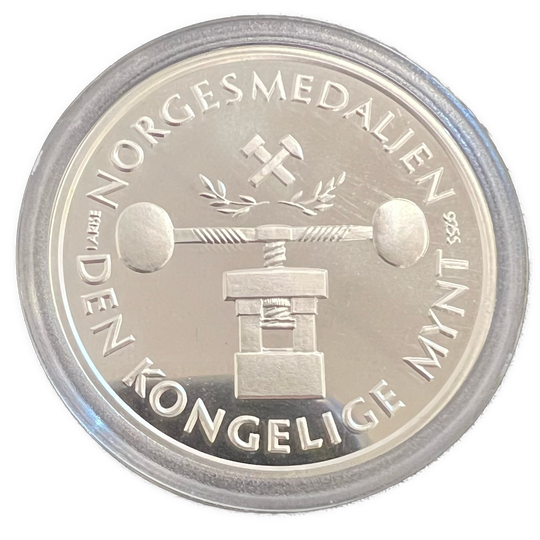 20.7g .925Ag (SPOT) Norgesmedaljen 1999