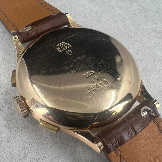 Orator Chronograph 18K gull c.1960