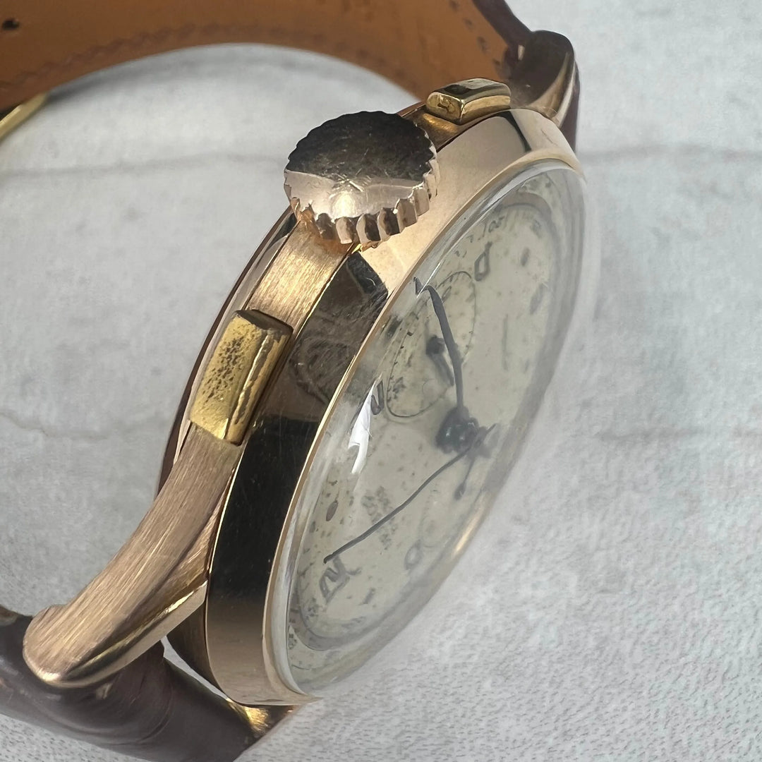 Orator Chronograph 18K gull c.1960