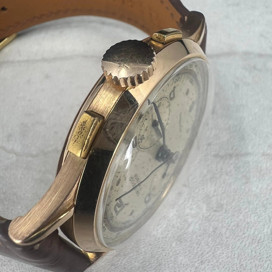 Orator Chronograph 18K gull c.1960
