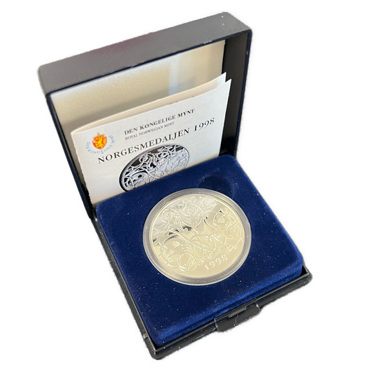 20.7g .925Ag (SPOT) Norgesmedaljen 1998