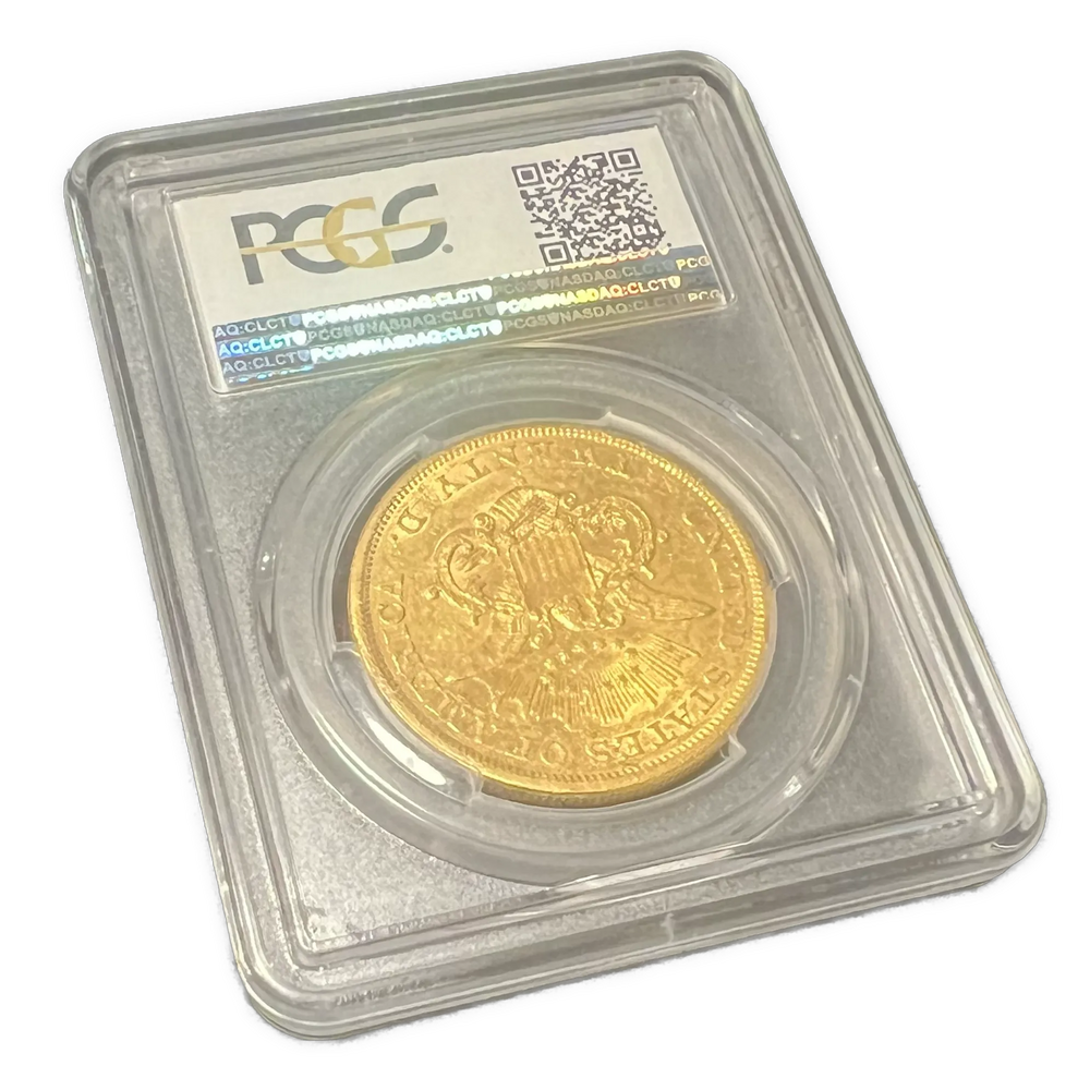 $20 1862-S PCGS AU53