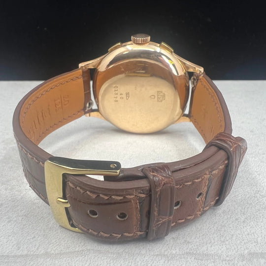 Orator Chronograph 18K gull c.1960