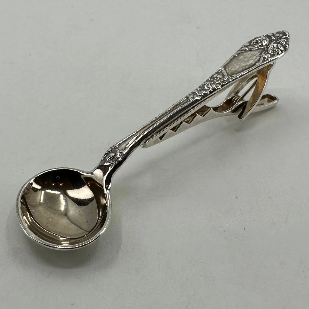 830s Opphøiet rose slipsnål 67x30mm