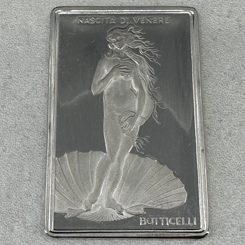 24,55g .925Ag Barre Intercoins i skrin(la Nascita di Venere)