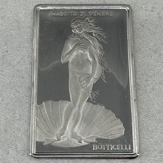 24,55g .925Ag Barre Intercoins i skrin(la Nascita di Venere)