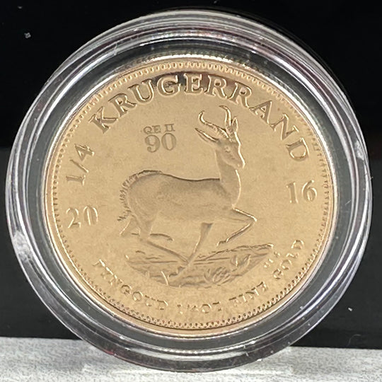 1/4oz .999Au South African Krugerrand 2016
