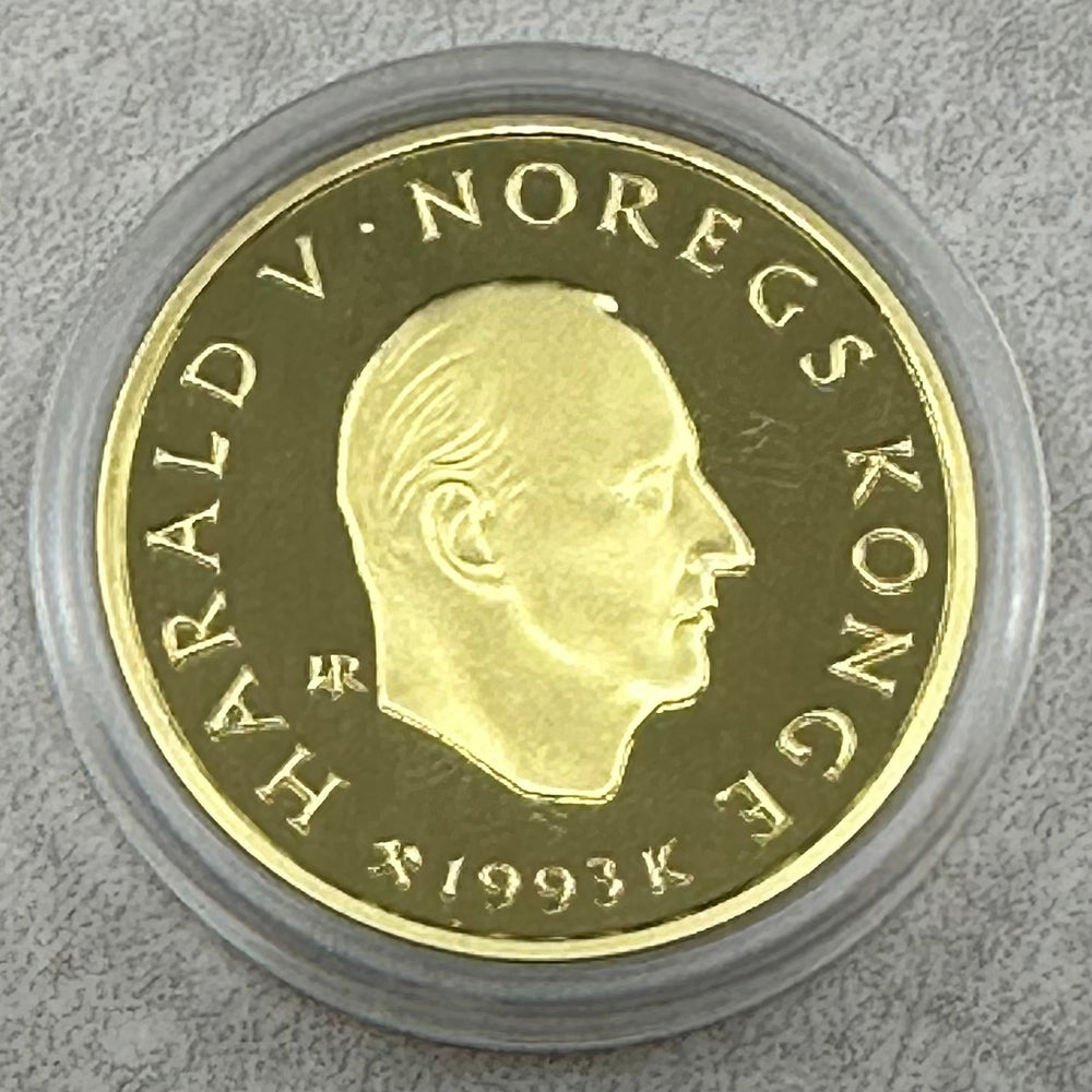 16,96g .917Au 1500kr Norge 1993 Lillehammer OL