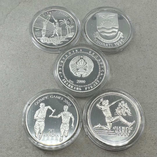 157,3g .925Ag(SPOT)Commemorative coins Sydney OL 2000