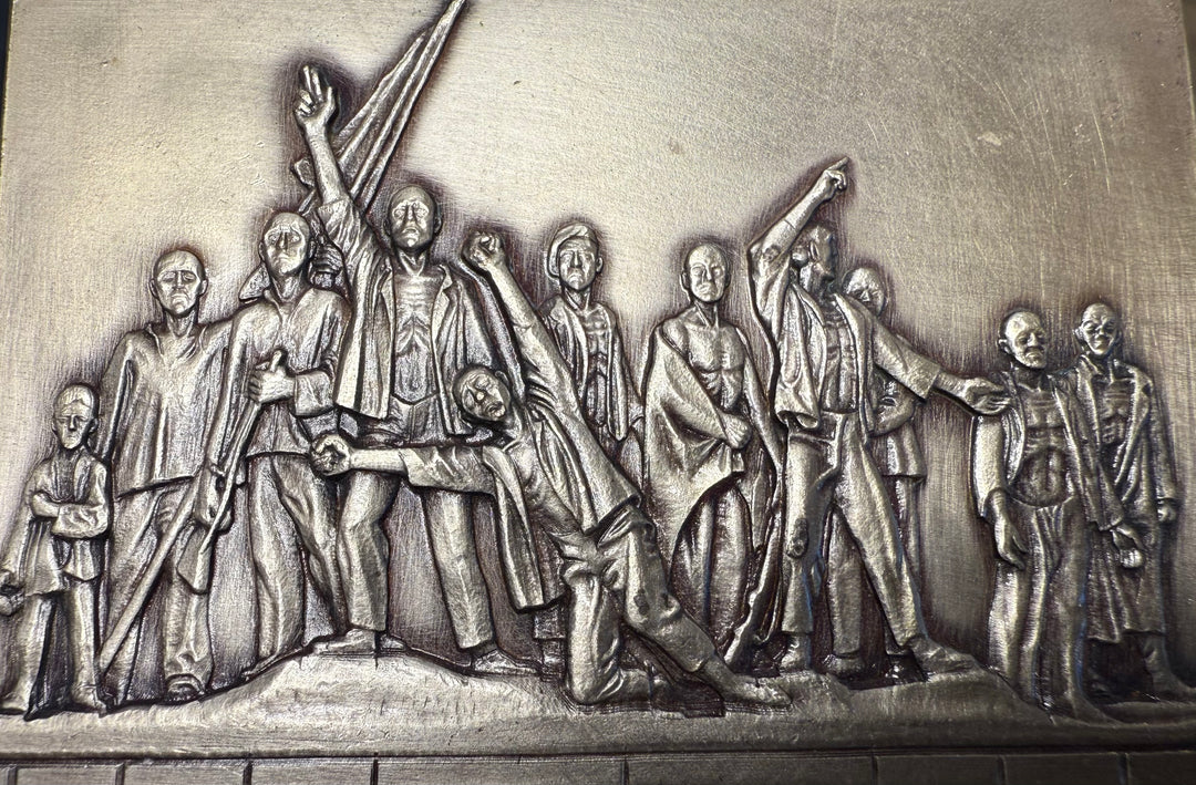 Buchenwald Minneplakett DDR c.1960-70