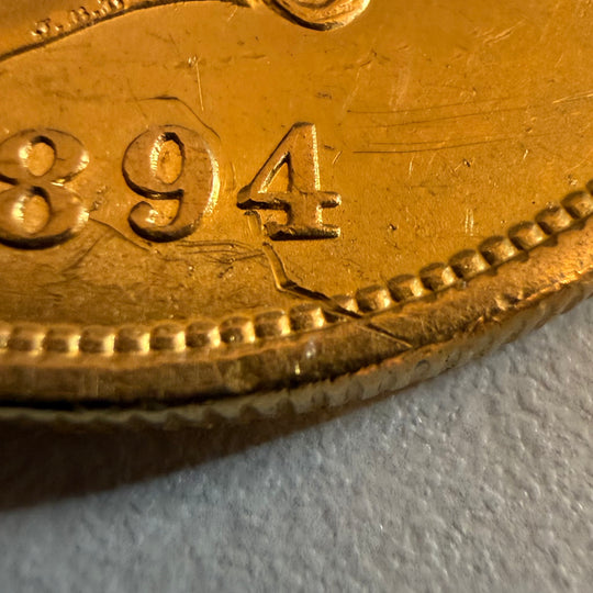 33.4g .900Au 1894 Double Eagle