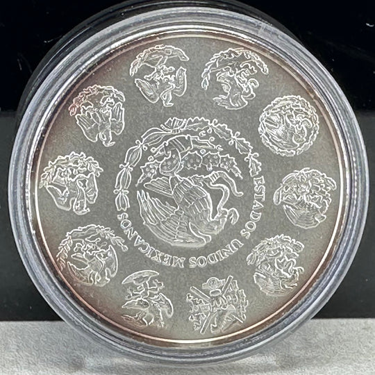 1oz .999Ag Libertad Mexico(Diverse Årstall)