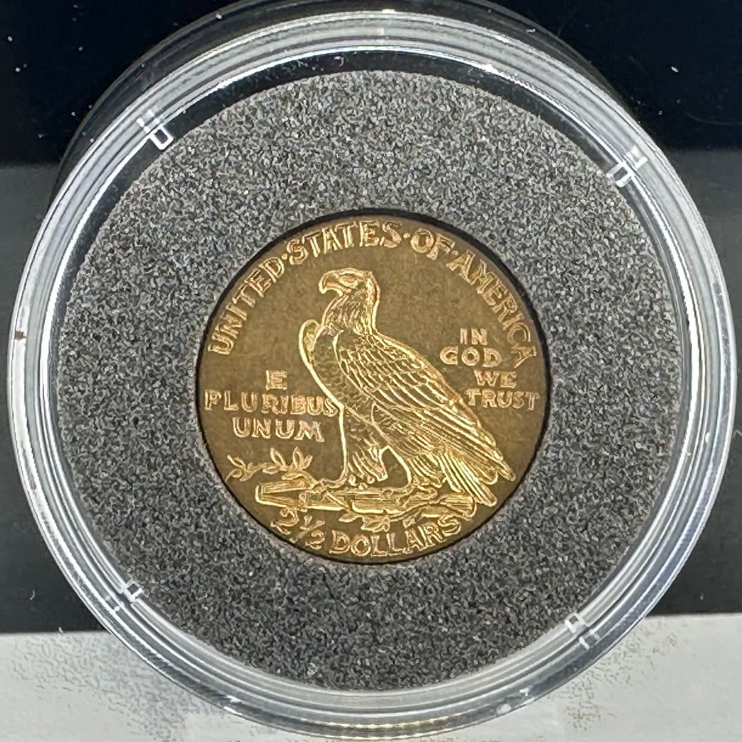 4,18g .900Au $2 1/2USA Indian Head 1911