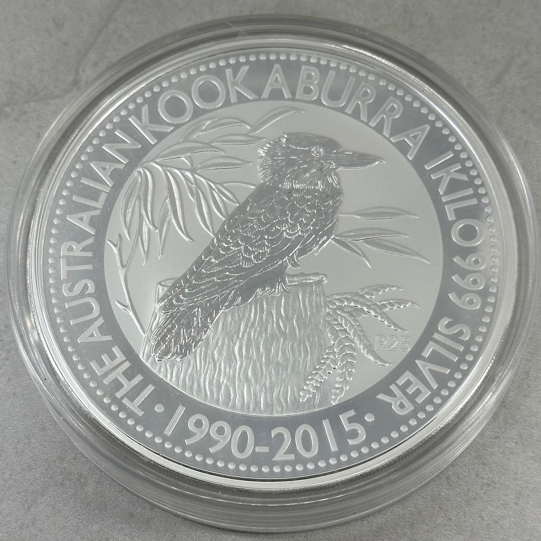 1Kg .999Ag Australian Kookaburra 2015