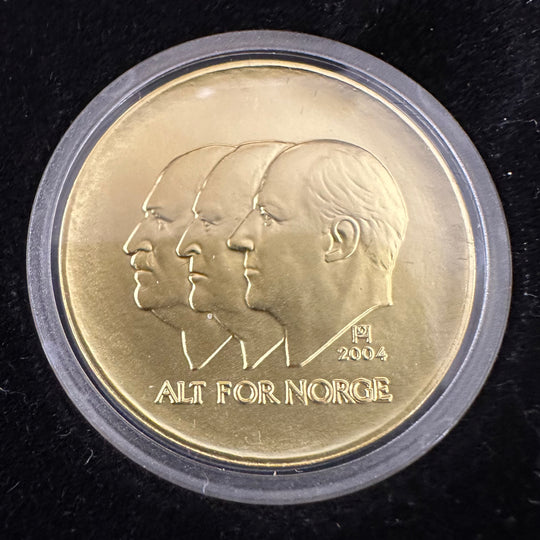 16,96g .917Au (1/2oz)(SPOT+2%) 1500KR 2004 Hundreårsmarkeringen i kapsel