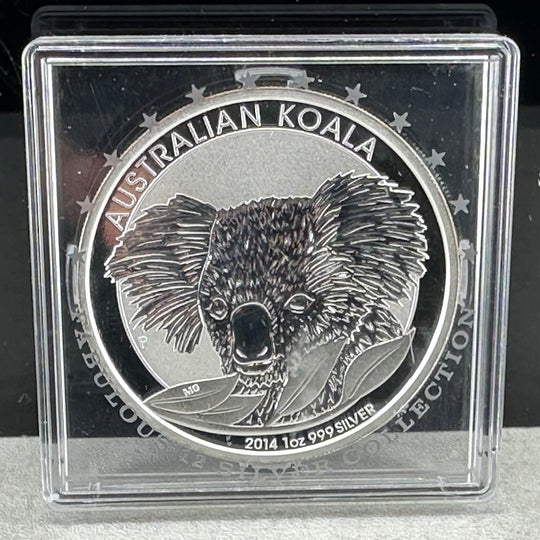 1oz .999Ag 1Dollar Australian Koala 2014