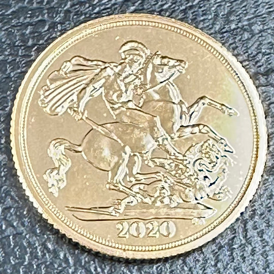 7,98g 916Au Sovereign 2020