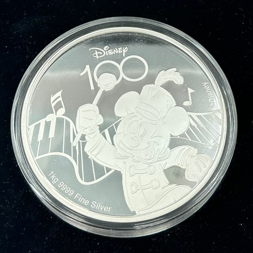 1Kg .999Ag $25 Samoa 2023 Disney 100år i skrin
