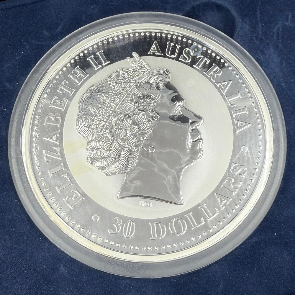 1KG .999Ag Kookaburra 1999 30$ Australia