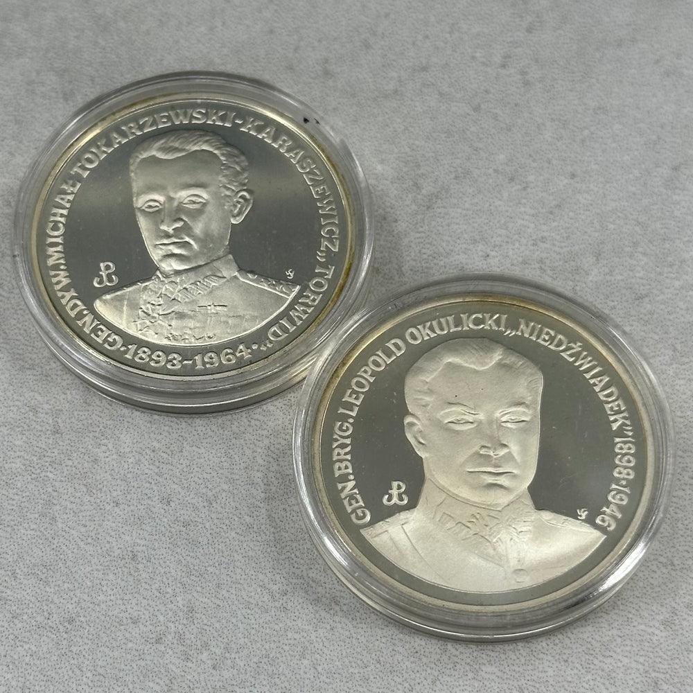 38,6g .750Ag 200 000ZL Polen 1991