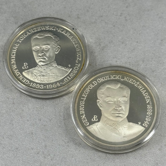 38,6g .750Ag 200 000ZL Polen 1991