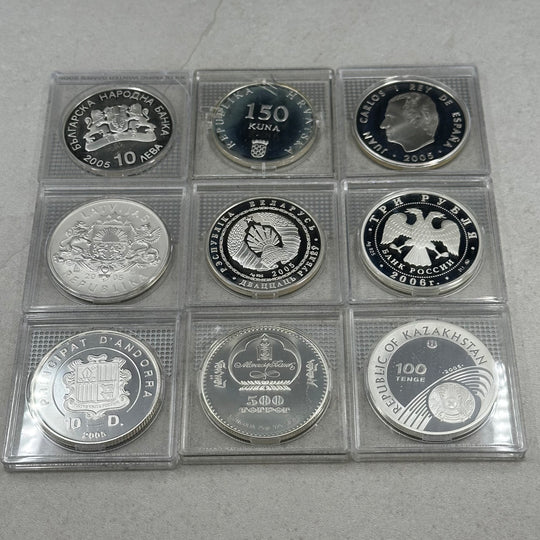 252,37g .925Ag(SPOT)commemorative coins Torino OL 2006