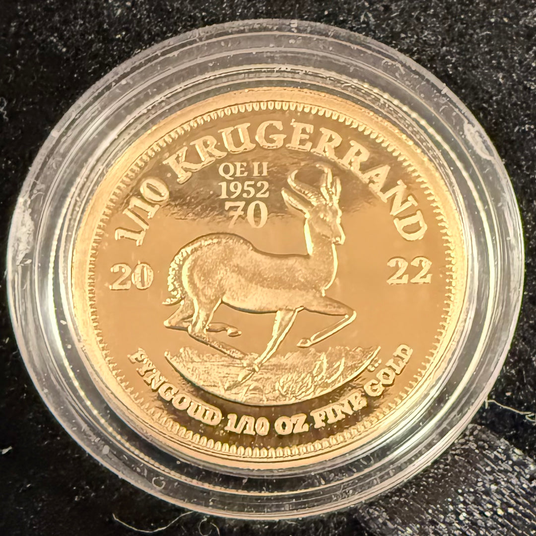 1/10oz .999Au 2022 Krugerrand